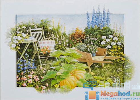 Репродукция "Осенний сад" от магазина мебели MegaHod.ru