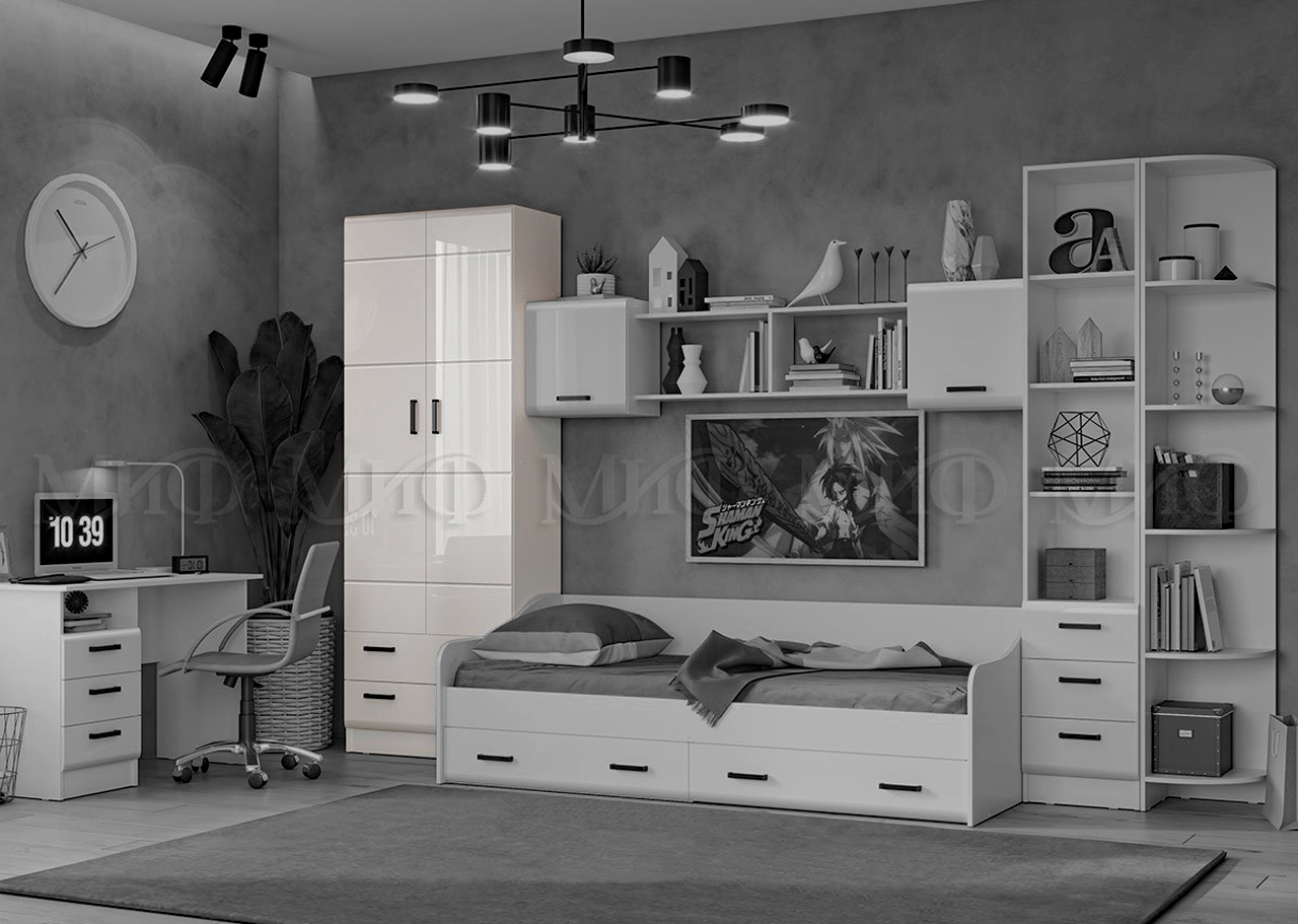 Шкаф 2-х створчатый "Вега New" Миф от магазина мебели МегаХод.РФ