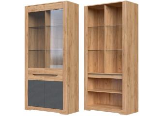 Шкаф витрина 2-х дверный "Римини" Шкаф витрина 2-х дверный "Римини"