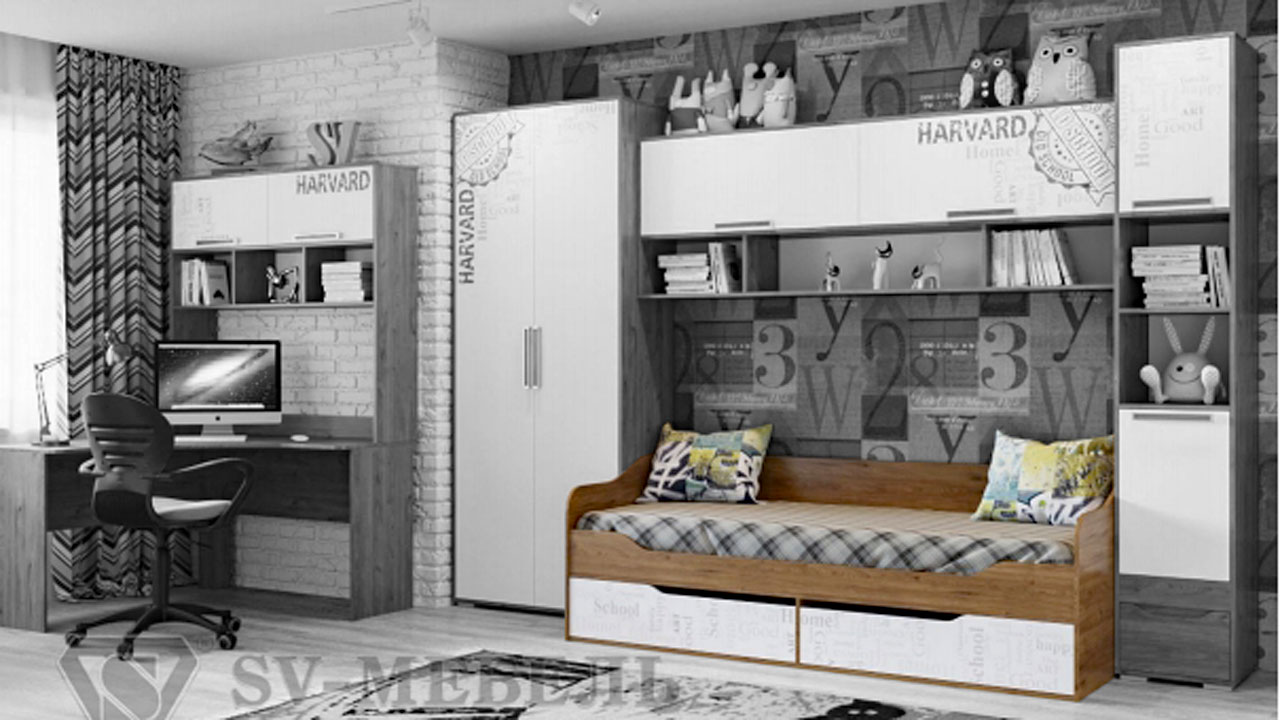 Кровать-диван с ящиками "Гарвард SV" от магазина мебели МегаХод.РФ