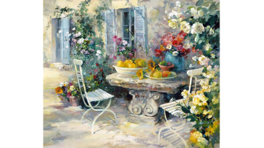 Репродукция "Завтрак в Сицилии"