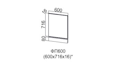 Фасад для посудомоечной машины "Прованс SV" 600