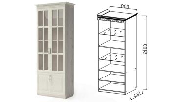 Шкаф 2-х дверный для посуды НГ-4 "Гармония 6" Шкаф 2-х дверный для посуды НГ-4 "Гармония 6"
