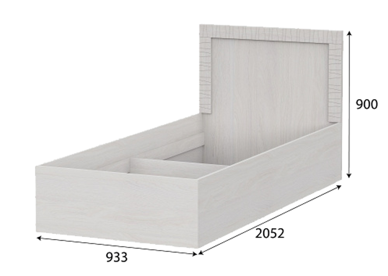 Кровать "Гамма 20" от магазина мебели МегаХод.РФ