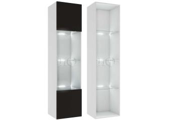 Шкаф навесной витрина ШК 004 "Флорис" Шкаф навесной витрина ШК 004 "Флорис"