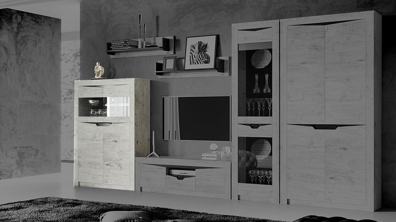 Шкаф 2-х створчатый 1500 "Соренто град" от магазина мебели МегаХод.РФ