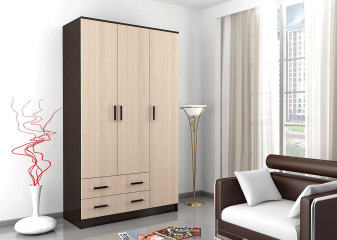 Шкаф 3-х створчатый "Лагуна"