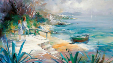 Репродукция "Встреча и ожидание"