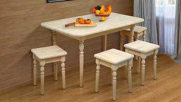 Стол обеденный резные ножки "Марибель"