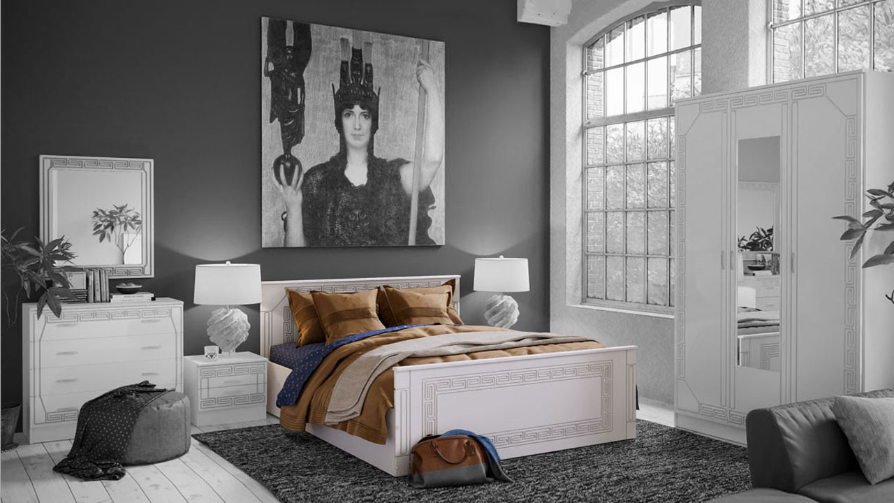 Кровать "Афина 1" от магазина мебели МегаХод.РФ