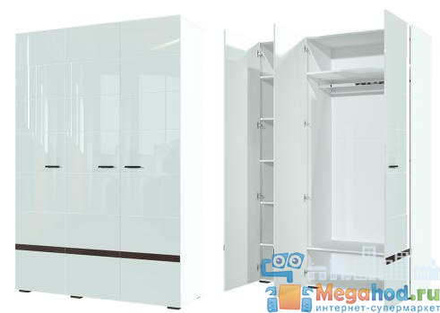 Шкаф 3-х дверный "Соло" от магазина мебели МегаХод.РФ