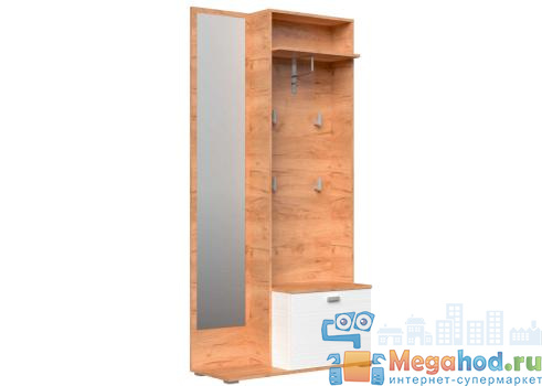 Шкаф-вешалка "Вегас" Браво от магазина мебели МегаХод.РФ
