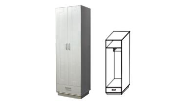 Шкаф 2-х створчатый "Квадро"