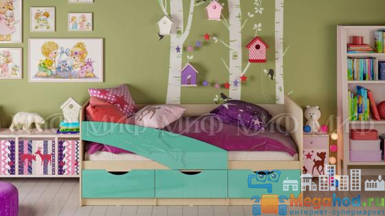 Детская кровать "Дельфин" от магазина мебели МегаХод.РФ