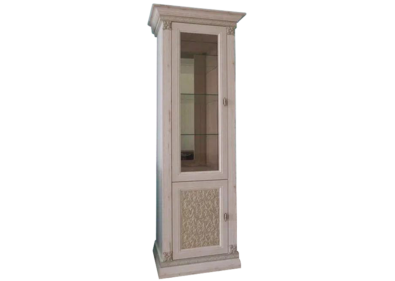 Шкаф витрина одностворчатый "Версаль" глория от магазина мебели МегаХод.РФ