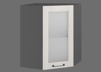 Фасад ДСВ "Капри" шкаф верхний угловой стекло