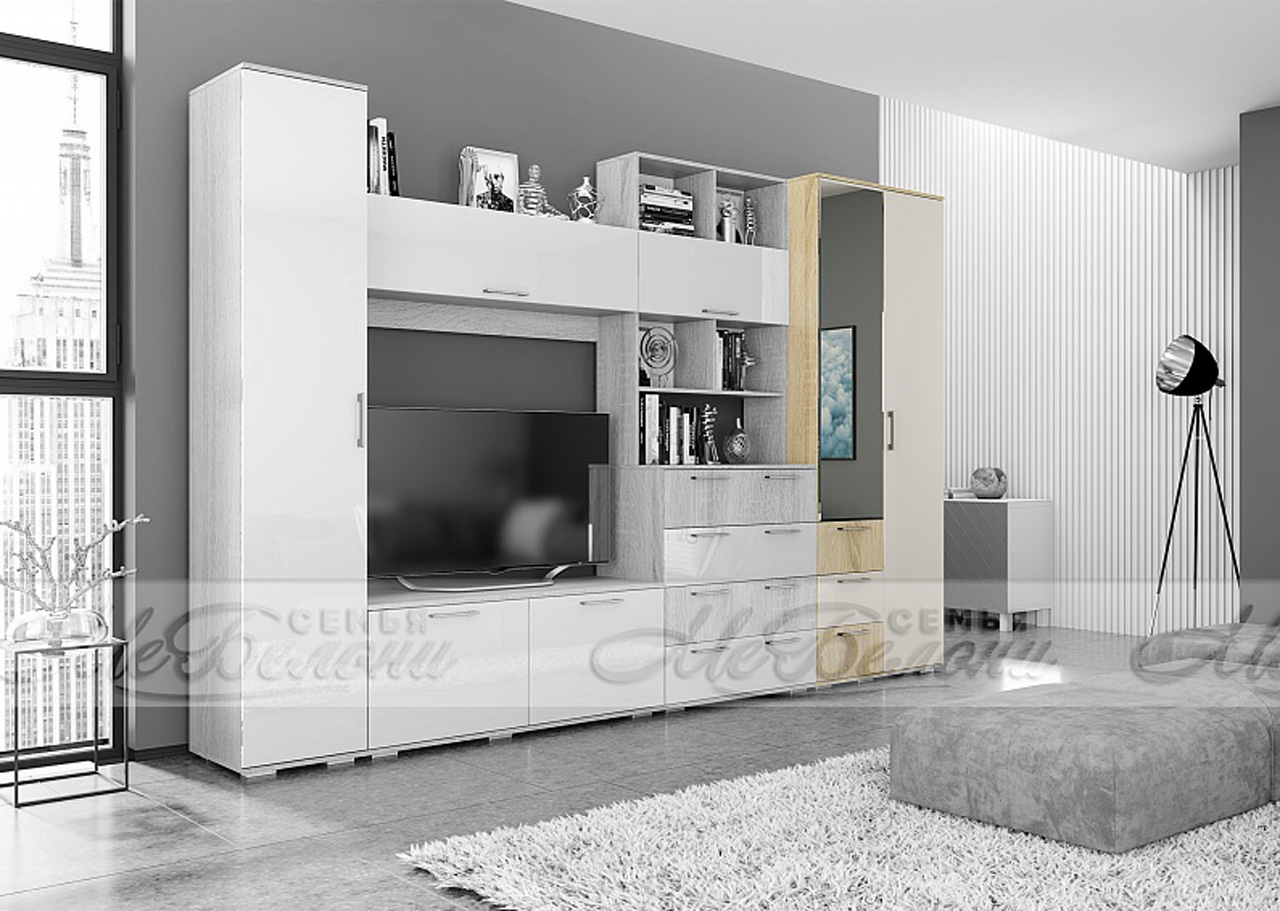 Шкаф 2-х створчатый "Белладжио" от магазина мебели МегаХод.РФ