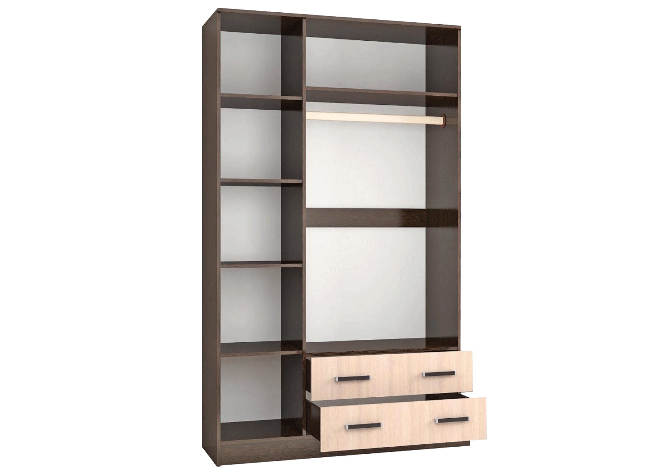 Шкаф 3-х створчатый "Лагуна" от магазина мебели МегаХод.РФ