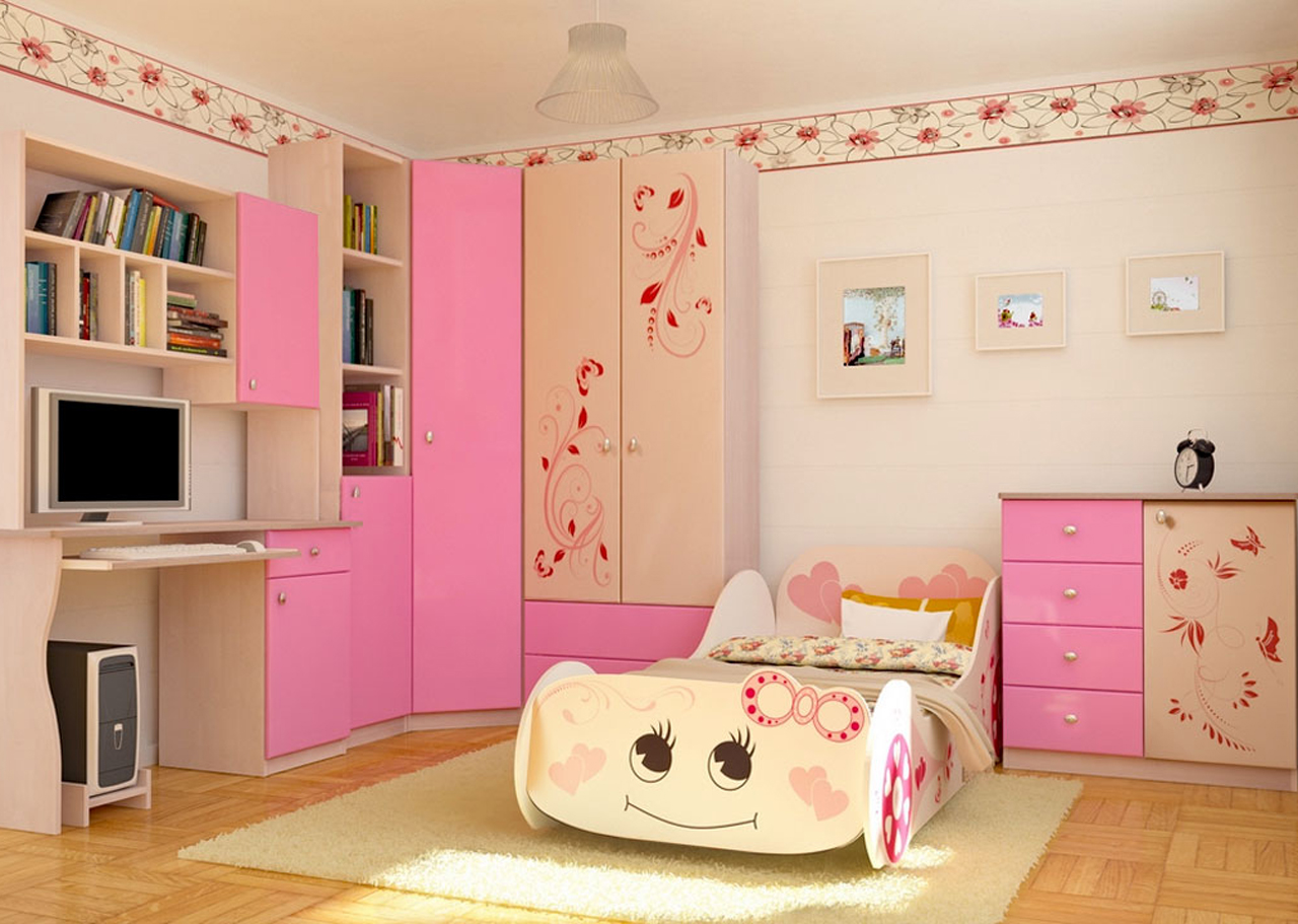 набор мебели в детскую комнату для девочки