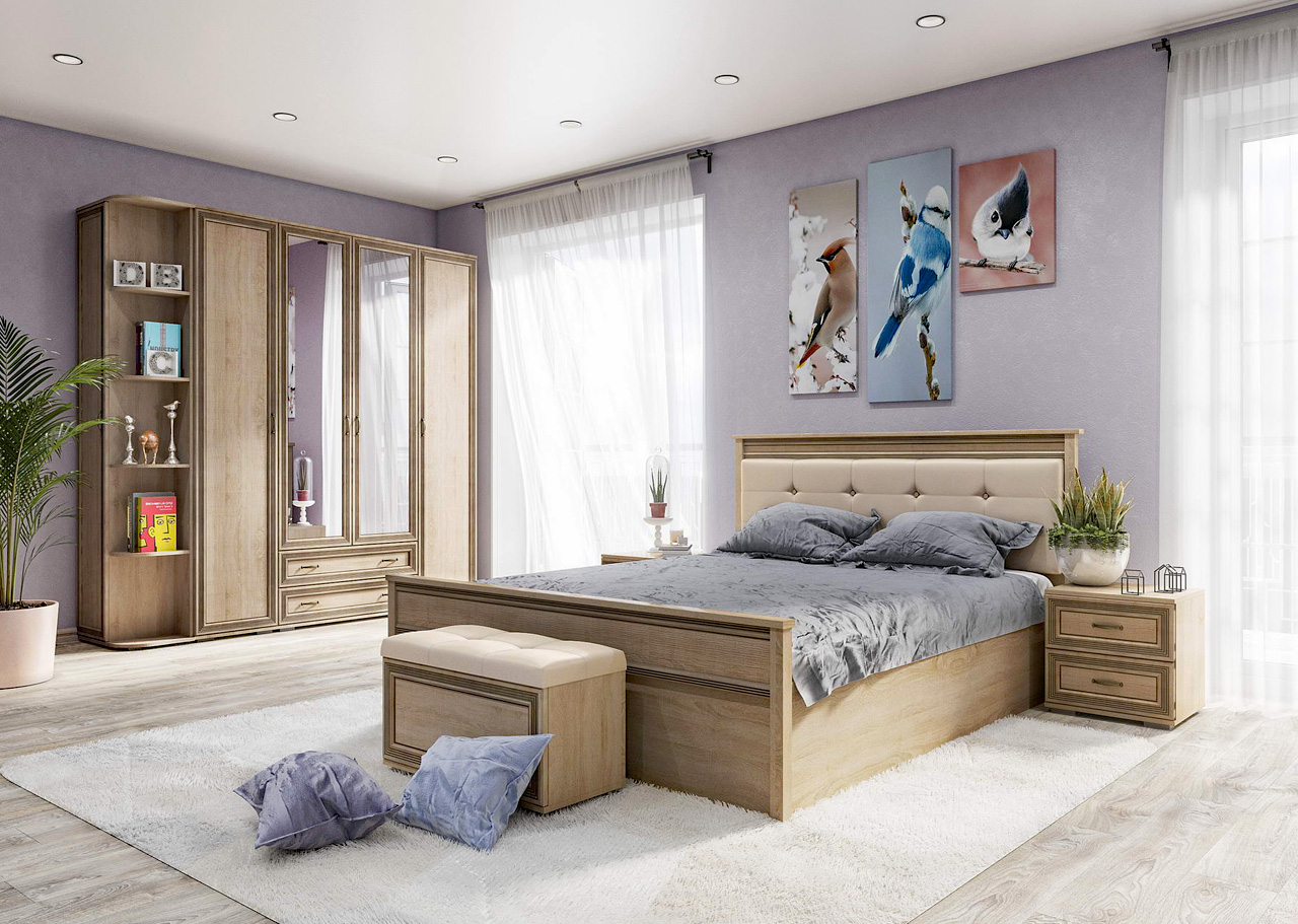 Кровать "Ливорно" от магазина мебели МегаХод.РФ