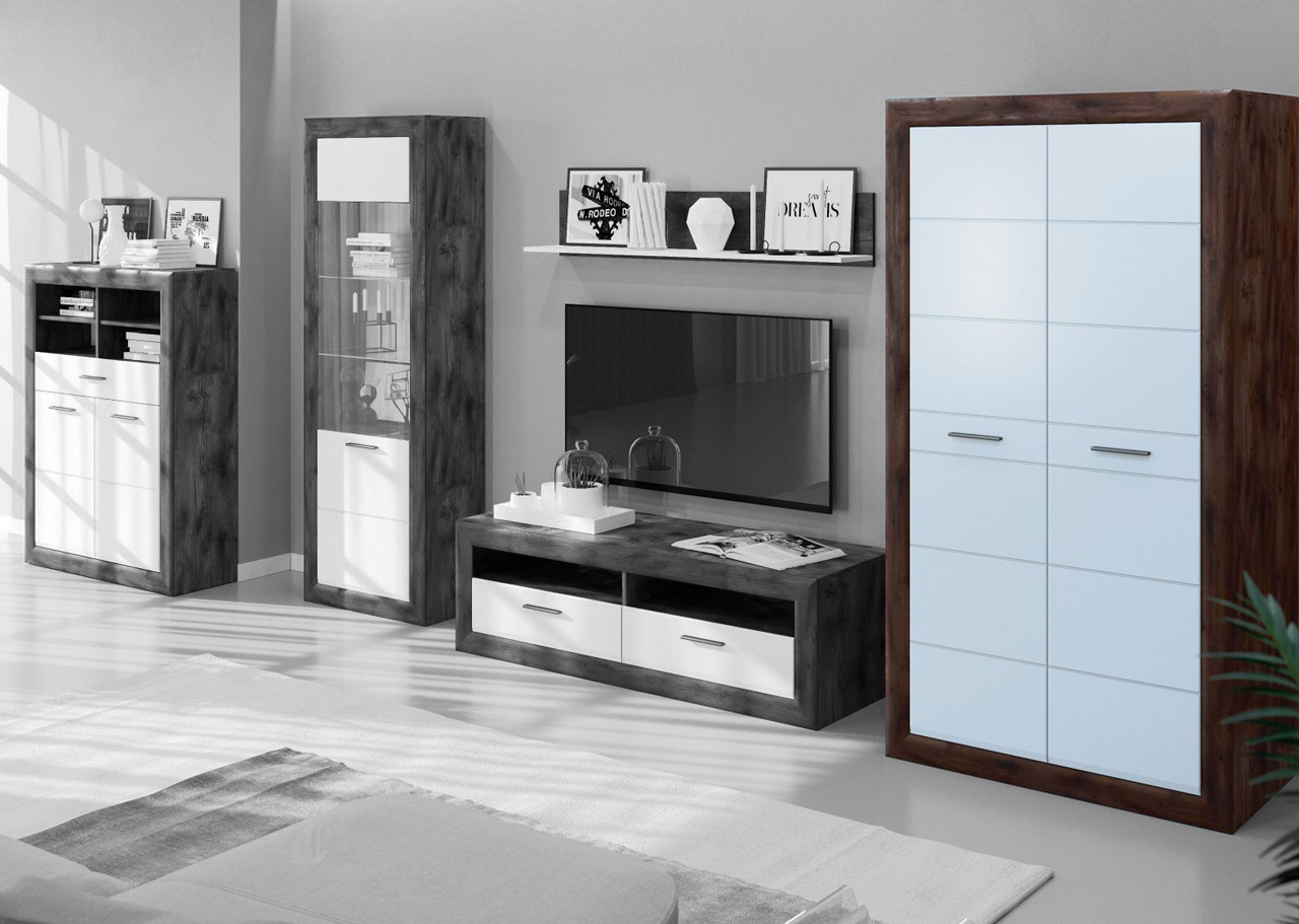 Шкаф 2-х створчатый "Бергамо" от магазина мебели МегаХод.РФ