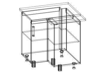 Кухонный стол угловой УРП "Бомбей" 850